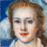 Portrait with a Blue Sky